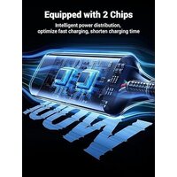Кабель Ugreen US561 35087USB Type-C - USB Type-C x3 (1.5 м, черный)