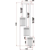 Подвесная люстра Moderli Levi V10760-3P