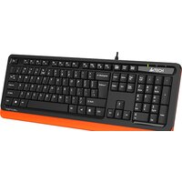 Клавиатура A4Tech Fstyler FKS10 (черный/оранжевый)