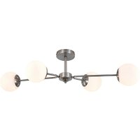 Люстра средней высоты Escada 150008/4R ES0000068 (Satin Nickel)