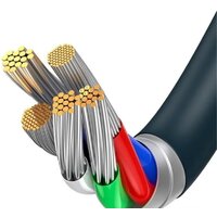 Кабель Baseus CATLYS-C03 USB Type-C - Lightning (2 м, синий)