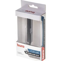 USB-хабы и док-станции Buro BU-HUB4-0.5R-U2.0