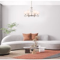 Подвесная люстра Escada Moraine 10167/6PL E14*40W Nickel