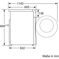 Стирально-сушильная машина Siemens iQ700 WN54C2A40