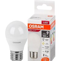 Светодиодная лампочка Osram LV CL P75 10 SW/830 230V E27 10X1 RU