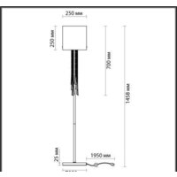 Торшер Odeon Light Nicole 4886/1F