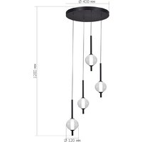 Подвесная люстра ST Luce SL6120.403.04