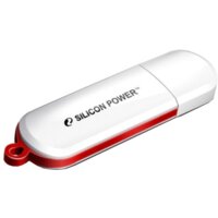USB Flash Silicon-Power LuxMini 320 64GB (белый/красный)