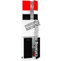 Готовая кухня Кортекс-мебель Корнелия Экстра 60рс2д без столешницы (дуб сонома/венге)
