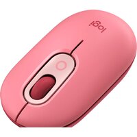 Мышь Logitech Pop Mouse (розовый/бордовый)