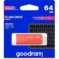 USB Flash GOODRAM UME3 64GB (оранжевый)