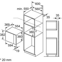 Микроволновая печь Bosch BEL554MS0