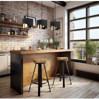Подвесная люстра TK Lighting 4877 Grant Black