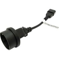 Адаптер Powercom SCUT IEC-320 C14 - Socket Type-F