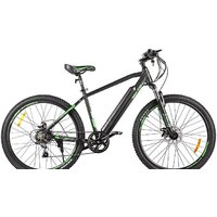 Электровелосипед Eltreco XT 600 Pro (черный/зеленый)