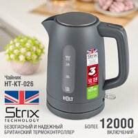 Электрический чайник Holt HT-KT-026 (серый)