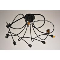 Люстра средней высоты Mirastyle BL-0913/8B BK
