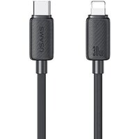 Кабель Usams US-SJ692 USB Type-C - Lightning (1 м, черный)