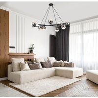 Подвесная люстра Escada Balance 1119/8S E14*40W Black