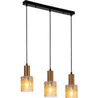 Подвесная люстра Escada Rain 10189/3S E27*40W Brass