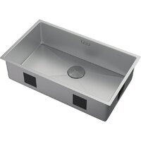 Кухонная мойка ZorG Zerox 74 U / IF Zurinox Steel