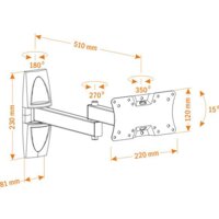 Кронштейн для телевизора Holder LCDS-5064