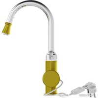 Проточный электрический водонагреватель-кран Mixline WH-003 (золото)