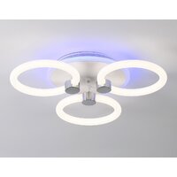 Припотолочная люстра Ambrella light Acrylica FA3838/3 WH (белый)
