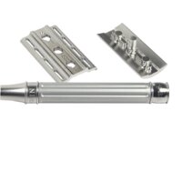 Бритвенный станок Edwin Jagger DESSGA9BL 3ONE6 Stainless Steel Т-образный