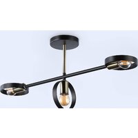 Припотолочная люстра Ambrella light Traditional TR8229/3 BK/SB
