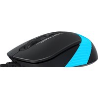 Мышь A4Tech Fstyler FM10 (черный/голубой)