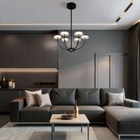 Подвесная люстра Евросвет 50388 LED (черный)