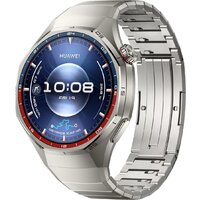 Умные часы Huawei Watch GT 6 Pro 46 мм (серебристый, с серебристым браслетом, международная версия)