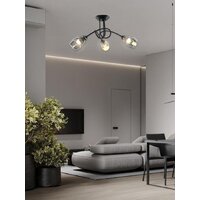 Люстра средней высоты Aitin Pro НПБ 02-3x60-102 S5126/3 (черный)