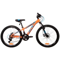 Велосипед Novatrack Extreme 21.D 2024 24AHD.EXTREME.11OR4 (оранжевый)