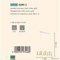 Подвесная люстра Eglo Adri 2 97448