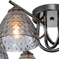 Люстра средней высоты Escada Adonis 659/6PL E27*60W Black