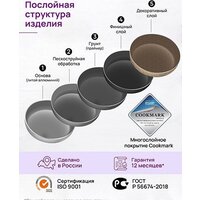 Ковш Elan Gallery Гармония вкуса 121121 (медовый гранит)