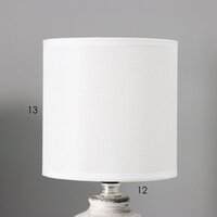 Настольная лампа Risalux Шарлотта 10392922 (белый/черный)