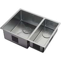Кухонная мойка ZorG Zerox 58-2 U / IF-R Steel
