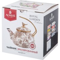 Чайник без свистка Agness Royal Garden 950-576