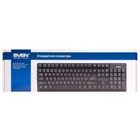 Клавиатура SVEN Standard 301 USB (черный)