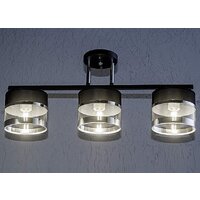 Люстра средней высоты Aitin Pro НПБ 02-3x40-101 N5395/3 (черный/хром)