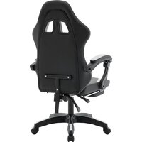 Игровое (геймерское) кресло Defender Runa Pro (черный/белый)