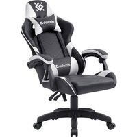 Игровое (геймерское) кресло Defender Companion (черный/белый)