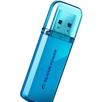 USB Flash Silicon-Power Helios 101 Blue 64GB (SP064GBUF2101V1B)