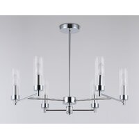 Подвесная люстра Ambrella light LH55151/6 CH/CL (хром/прозрачный)