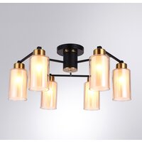 Люстра средней высоты Arte Lamp Leo A7027PL-6BK