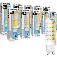 Светодиодная лампочка SmartBuy G9 10Вт 4000К SBL-G9-10-40K