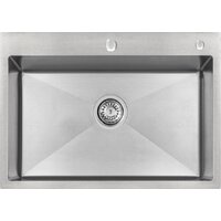 Кухонная мойка ARFEKA ECO AR 700*500 SATIN DECOR VOLCANIC ROCK